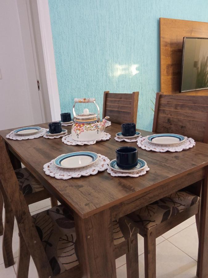 Apartamento Praia Coroa Vermelha Com Churrasqueira 산타 크루스 카브랄리아 외부 사진