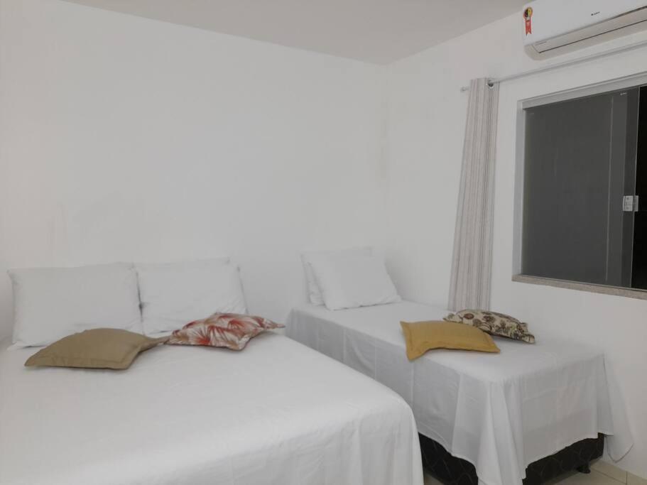 Apartamento Praia Coroa Vermelha Com Churrasqueira 산타 크루스 카브랄리아 외부 사진